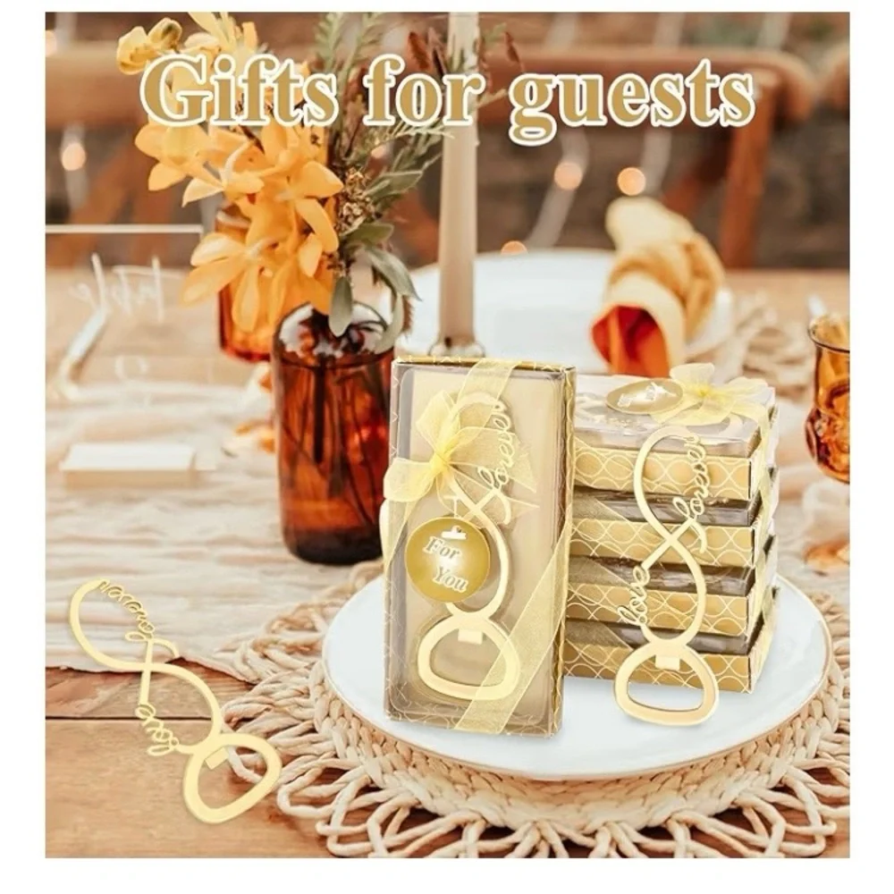 BRAND NEW 24 Pcs Love Forever Bottle Openers for Wedding, Bridal Shower Favors